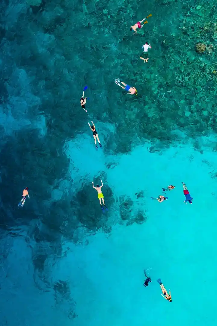 male atoll snorkeling