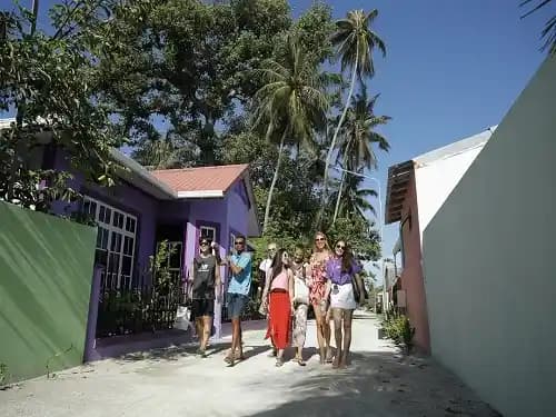 island hopping in male city