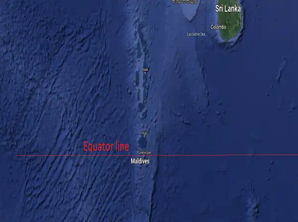 maldives equator