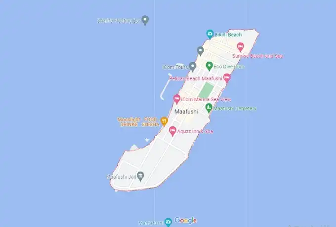 budget surfing island maafushi