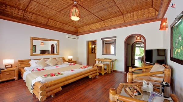 Angaga Island Resort Spa beach bungalow1