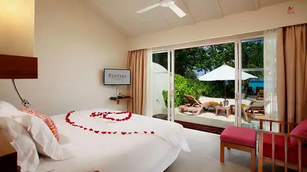 centara rasfushi island beach villa