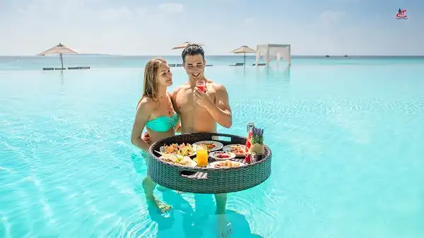 Finolhu Island Resort Baa Atoll Maldives Pool Kanufushi