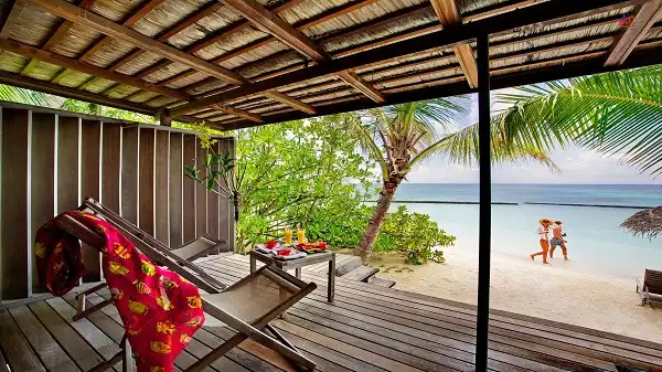 Gangehi Island Resort Club room Ari Atoll