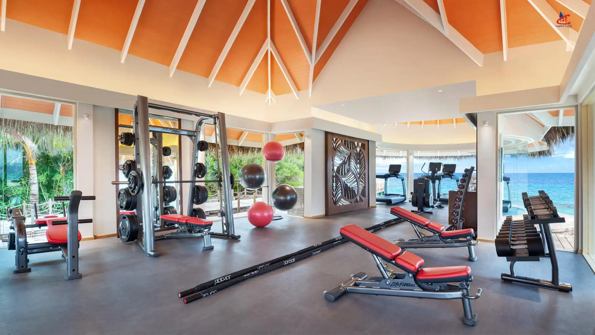 JW Marriott Maldives Resort and Spa Gym