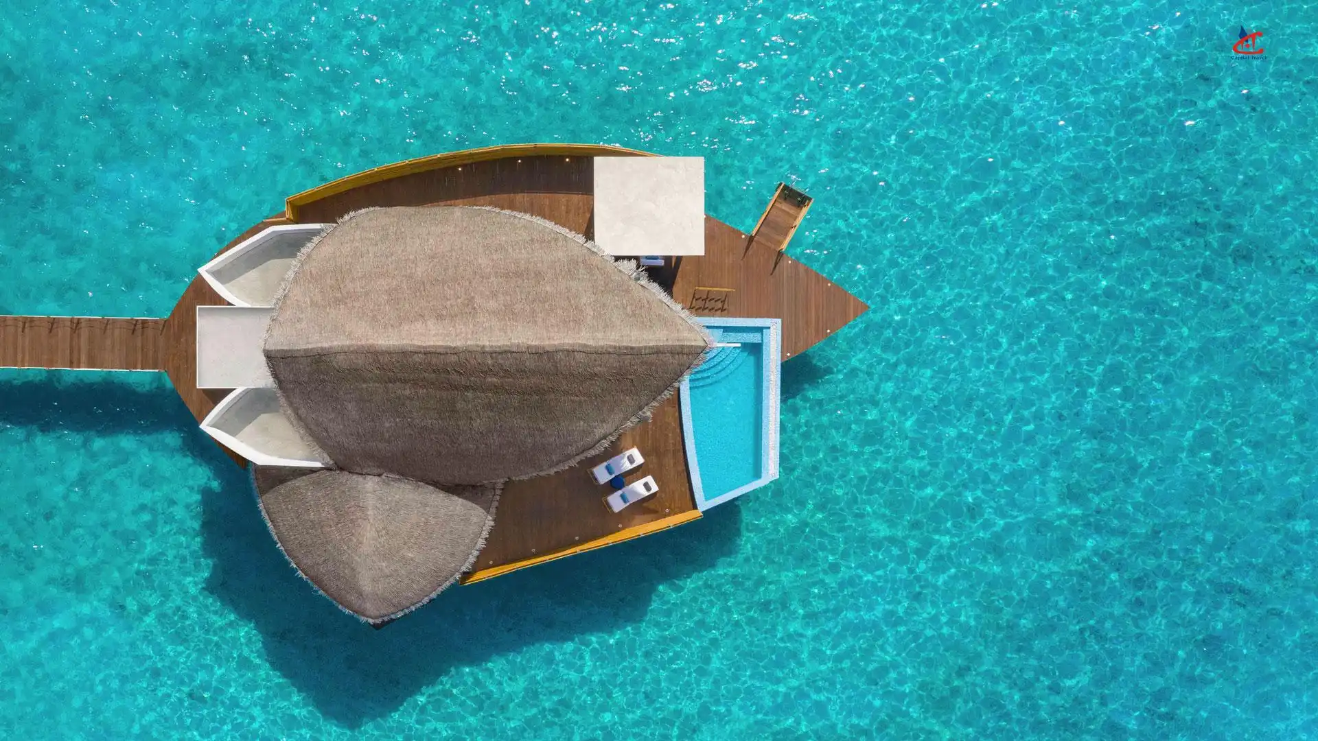 JW Marriott Maldives Resort and Spa Sunrise Overwater Villa Pool