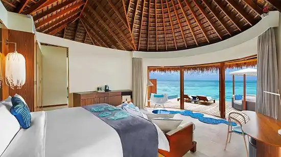 w maldives water pool villa