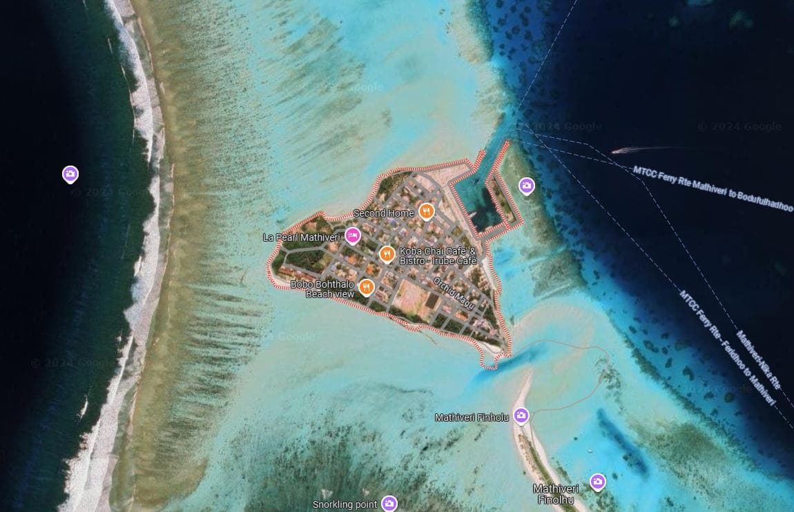 Alifu alifu Mathiveri island